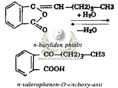 n-butylidenphtalit, C12H12O2, n-valerophenon O-cacboxy-axi